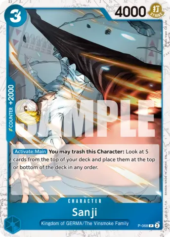 Sanji - P-068 (Pirate Foil) · 068