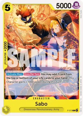 Sabo - P-073 (Pirate Foil) · 073