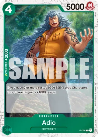 Adio (Pirate Foil) · 078
