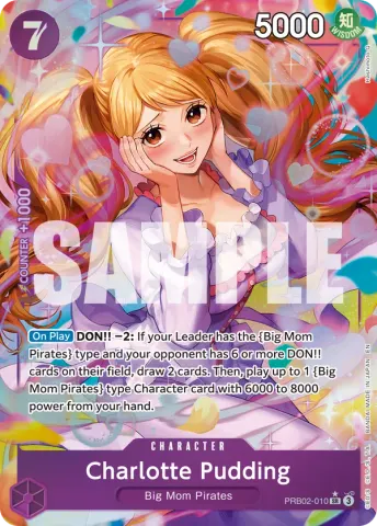 Charlotte Pudding - PRB02-010 (Alternate Art) · 010