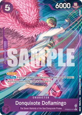 Donquixote Doflamingo (Alternate Art) · 011