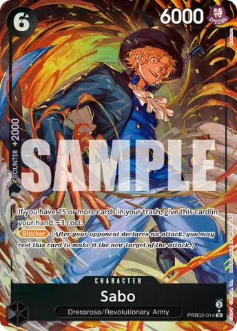 Sabo - PRB02-014 (Alternate Art) · 014