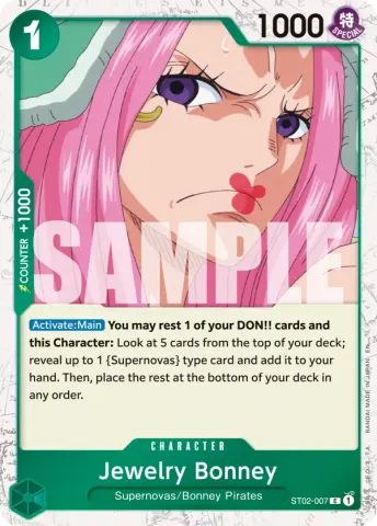 Jewelry Bonney - ST02-007 (Pirate Foil) · 007