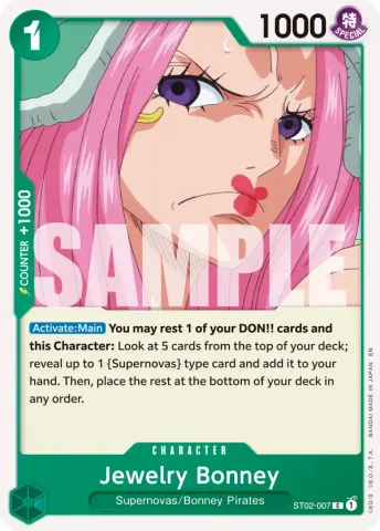 Jewelry Bonney - ST02-007 (Reprint) · 007