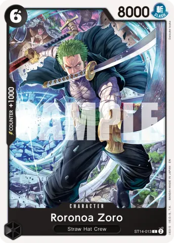 Roronoa Zoro - ST14-013 (Reprint) · 013
