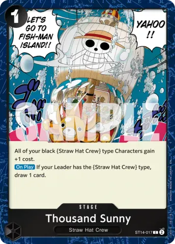 Thousand Sunny (Pirate Foil) · 017