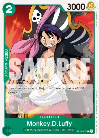 Monkey.D.Luffy - ST16-005 (Reprint) · 005