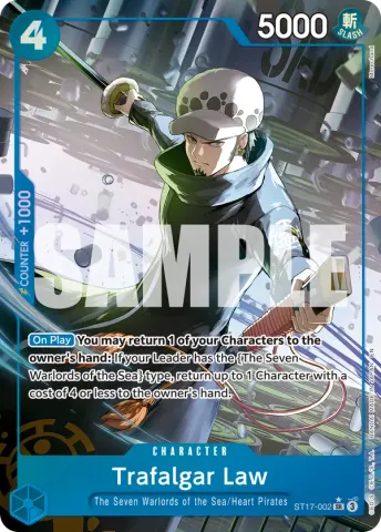 Trafalgar Law - ST17-002 (Alternate Art) · 002