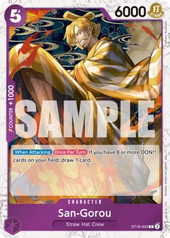 San-Gorou (Pirate Foil) · 003