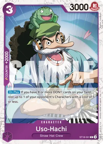 Uso-Hachi (Pirate Foil) · 001