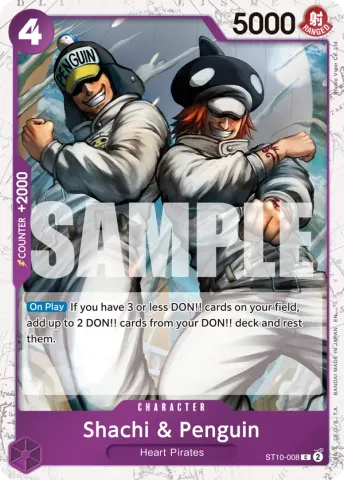 Shachi & Penguin (Pirate Foil) · 008