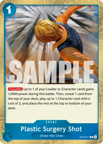 Plastic Surgery Shot - ST12-017 (Pirate Foil) · 017