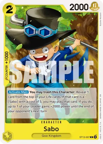 Sabo - ST13-007 (Reprint) · 007