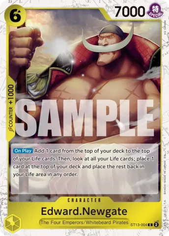 Edward.Newgate - ST13-004 (Pirate Foil) · 004