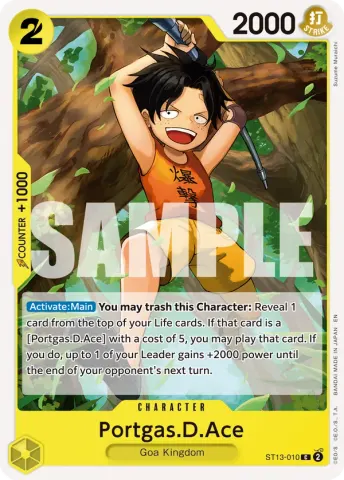 Portgas.D.Ace - ST13-010 (Reprint) · 010