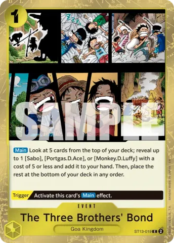 The Three Brothers' Bond (Pirate Foil) · 019