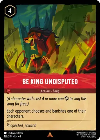 Be King Undisputed · 129
