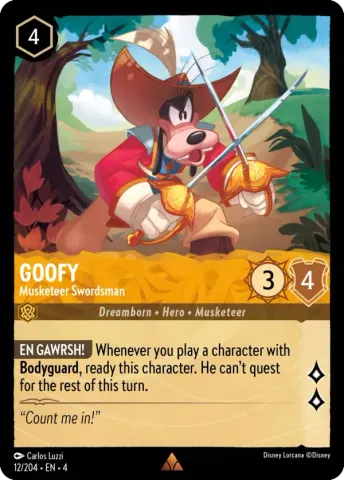 Goofy - Musketeer Swordsman · 12