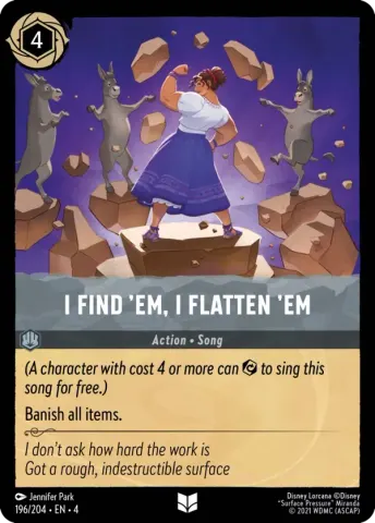 I Find ’Em, I Flatten ’Em · 196