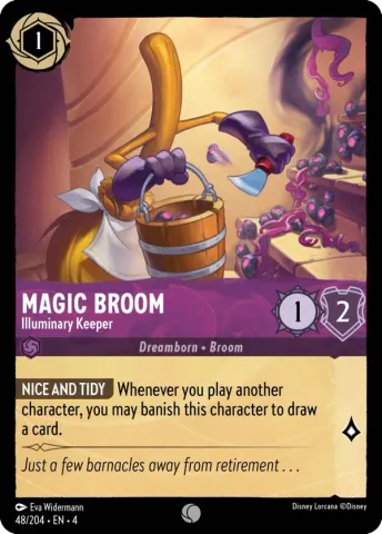 Magic Broom - Illuminary Keeper · 48