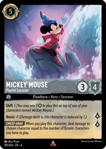 Mickey Mouse - Playful Sorcerer · 187