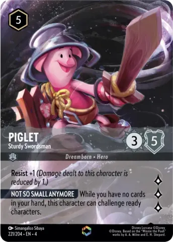 Piglet - Sturdy Swordsman · 221