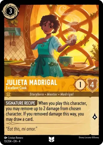 Julieta Madrigal - Excellent Cook · 13