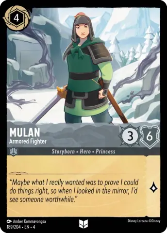 Mulan - Armored Fighter · 189