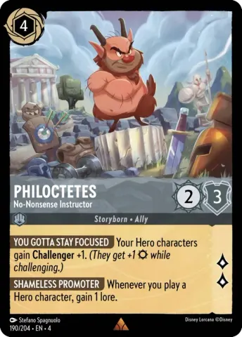 Philoctetes - No-Nonsense Instructor · 190