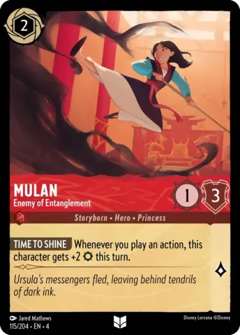 Mulan - Enemy of Entanglement · 115