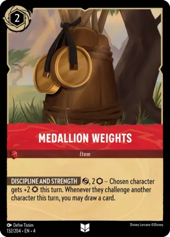 Medallion Weights · 132