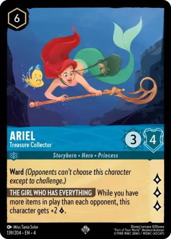 Ariel - Treasure Collector · 139