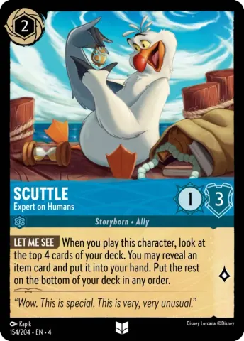 Scuttle - Expert on Humans · 154