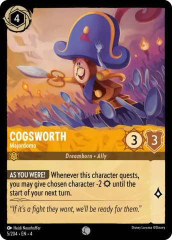 Cogsworth - Majordomo · 5