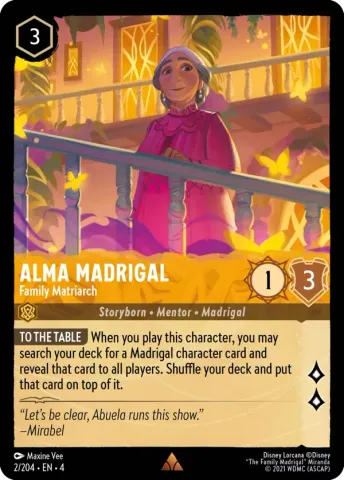 Alma Madrigal - Family Matriarch · 2