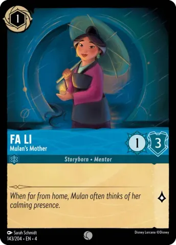 Fa Li - Mulan’s Mother · 143