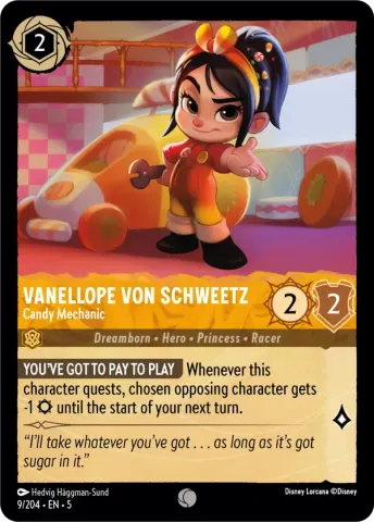 Vanellope von Schweetz - Candy Mechanic · 9