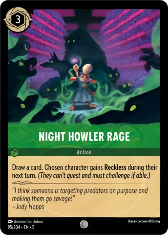 Night Howler Rage · 95
