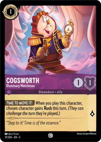 Cogsworth - Illuminary Watchman · 37