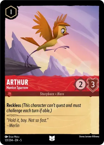 Arthur - Novice Sparrow · 121