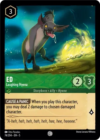 Ed - Laughing Hyena · 74