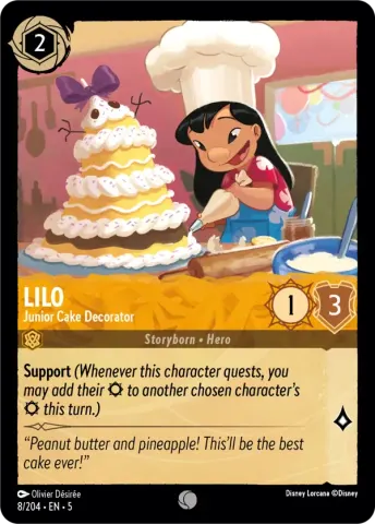 Lilo - Junior Cake Decorator · 8