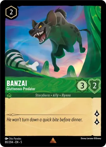 Banzai - Gluttonous Predator · 80