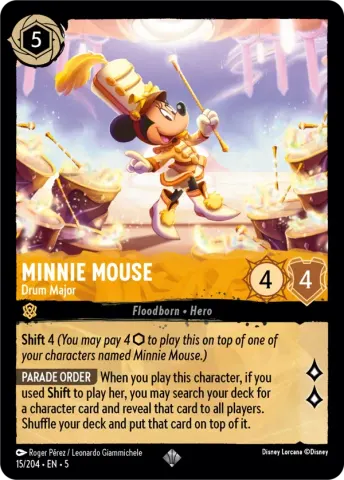 Minnie Mouse - Drum Major · 15