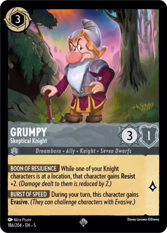 Grumpy - Skeptical Knight · 186