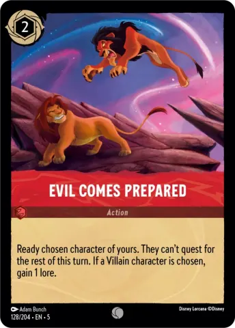 Evil Comes Prepared · 128