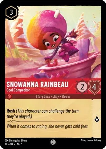 Snowanna Rainbeau - Cool Competitor · 110