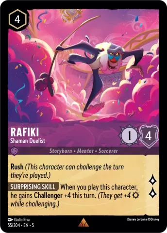 Rafiki - Shaman Duelist · 55