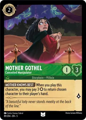 Mother Gothel - Conceited Manipulator · 89
