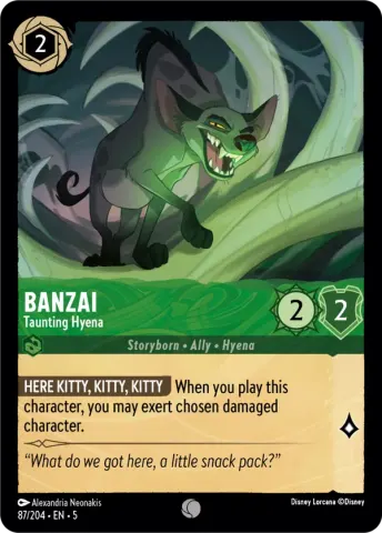 Banzai - Taunting Hyena · 87